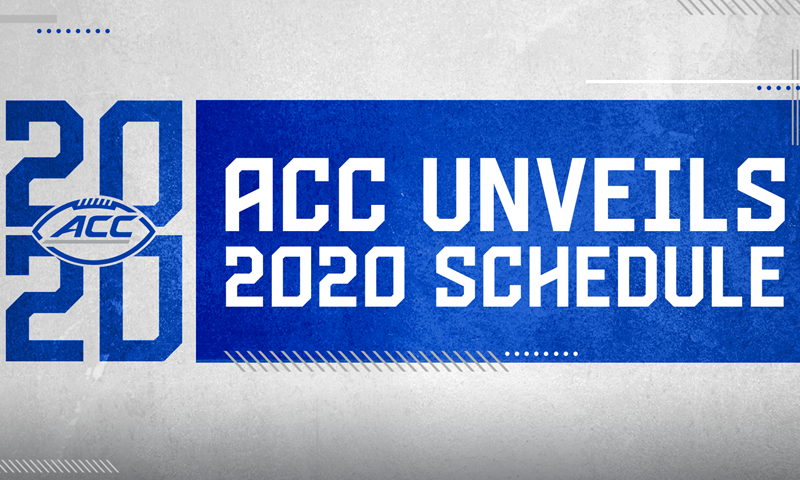 ACC Unveils 2020 Football Schedule