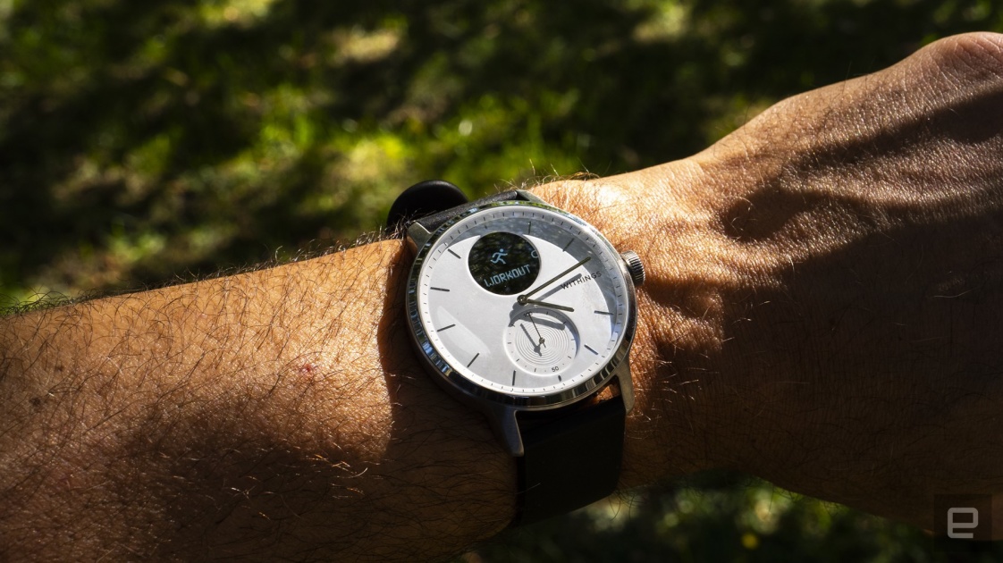 Withings’ ScanWatch is the best hybrid smartwatch I’ve tried so far