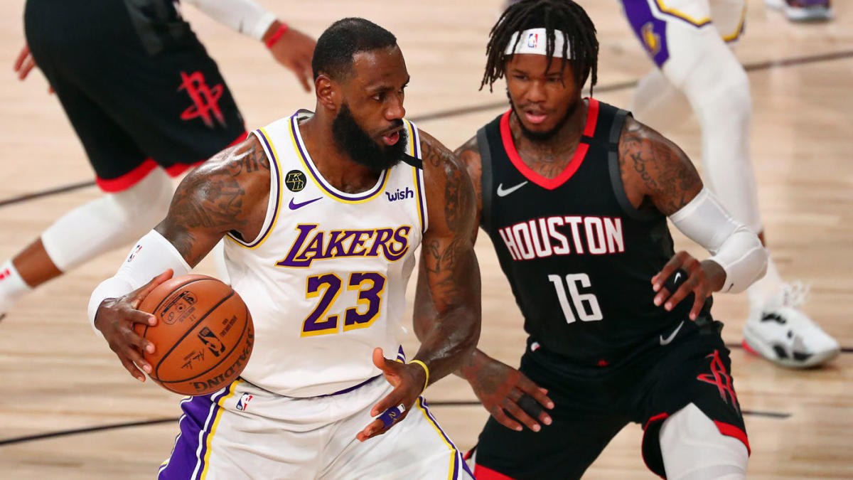 Lakers vs. Rockets score, takeaways: LeBron James gets L.A. started, ‘Playoff Rondo’ brings it home in Game 3