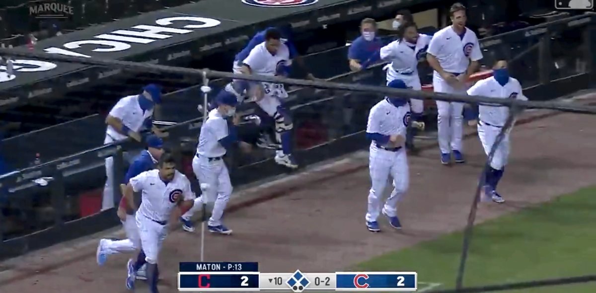 Cubs Walk It Off Against the Indians for the Second Night In a Row! Javy Báez Comes Through! (VIDEO)