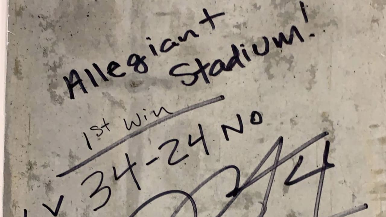Derek Carr leaves his mark on Allegiant Stadium forever with a signature win