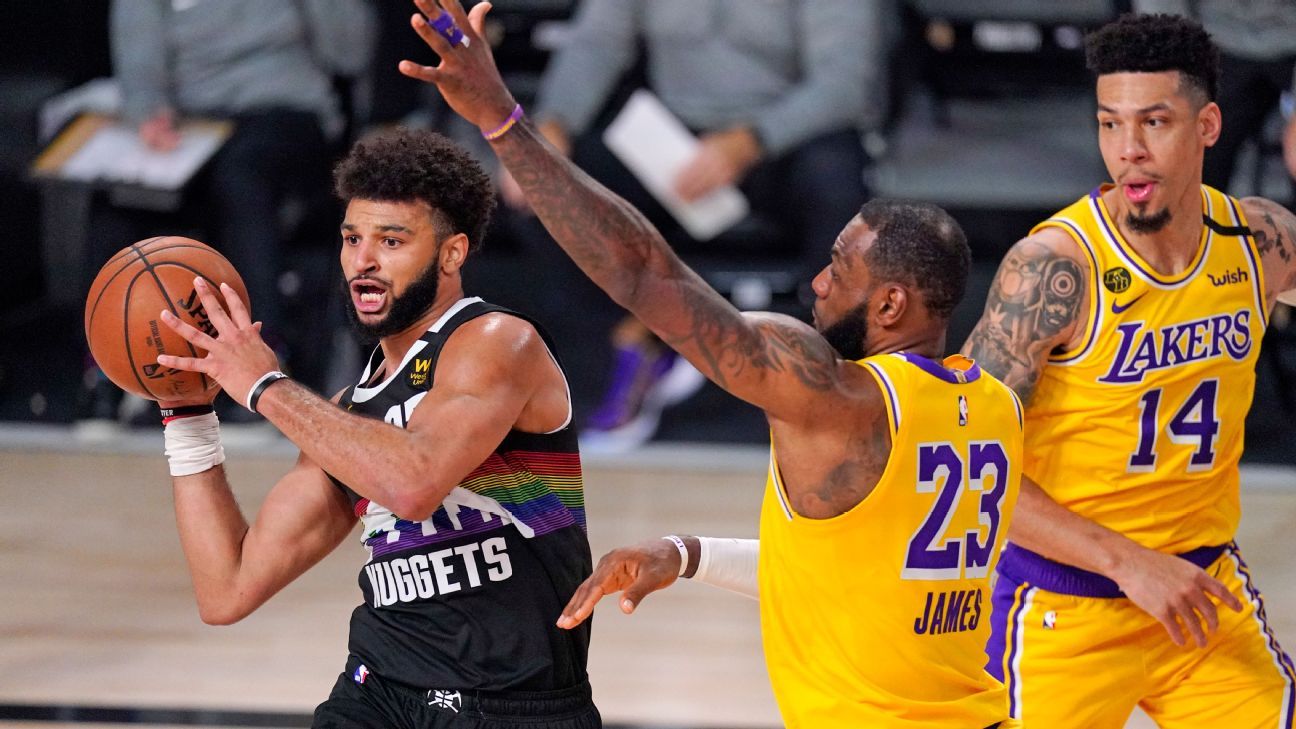 Los Angeles Lakers’ LeBron James shuts down Jamal Murray in ‘winning time’