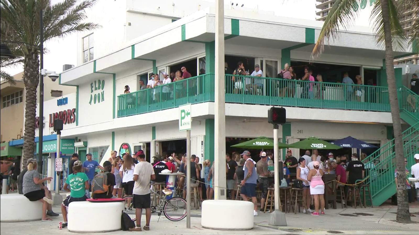 South Florida bars packed after Gov. gives OK for Phase 3 reopening