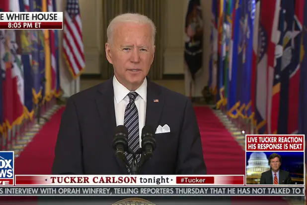 Fox News Adds Weird ‘Tucker Reaction’ Cam to Biden Speech (Video)