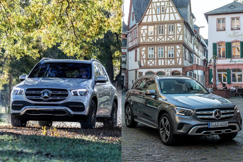 Mercedes-Benz GLC300d and GLE450: A bag of tricks