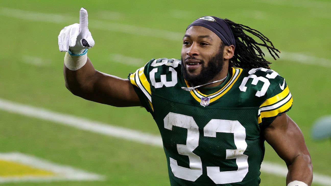 Aaron Jones gave Packers plenty of reasons to play running back roulette