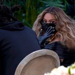 Beyonce Gets Up Close and Personal With Jay-Z & Megan Thee Stallion in Her Grammy Pics