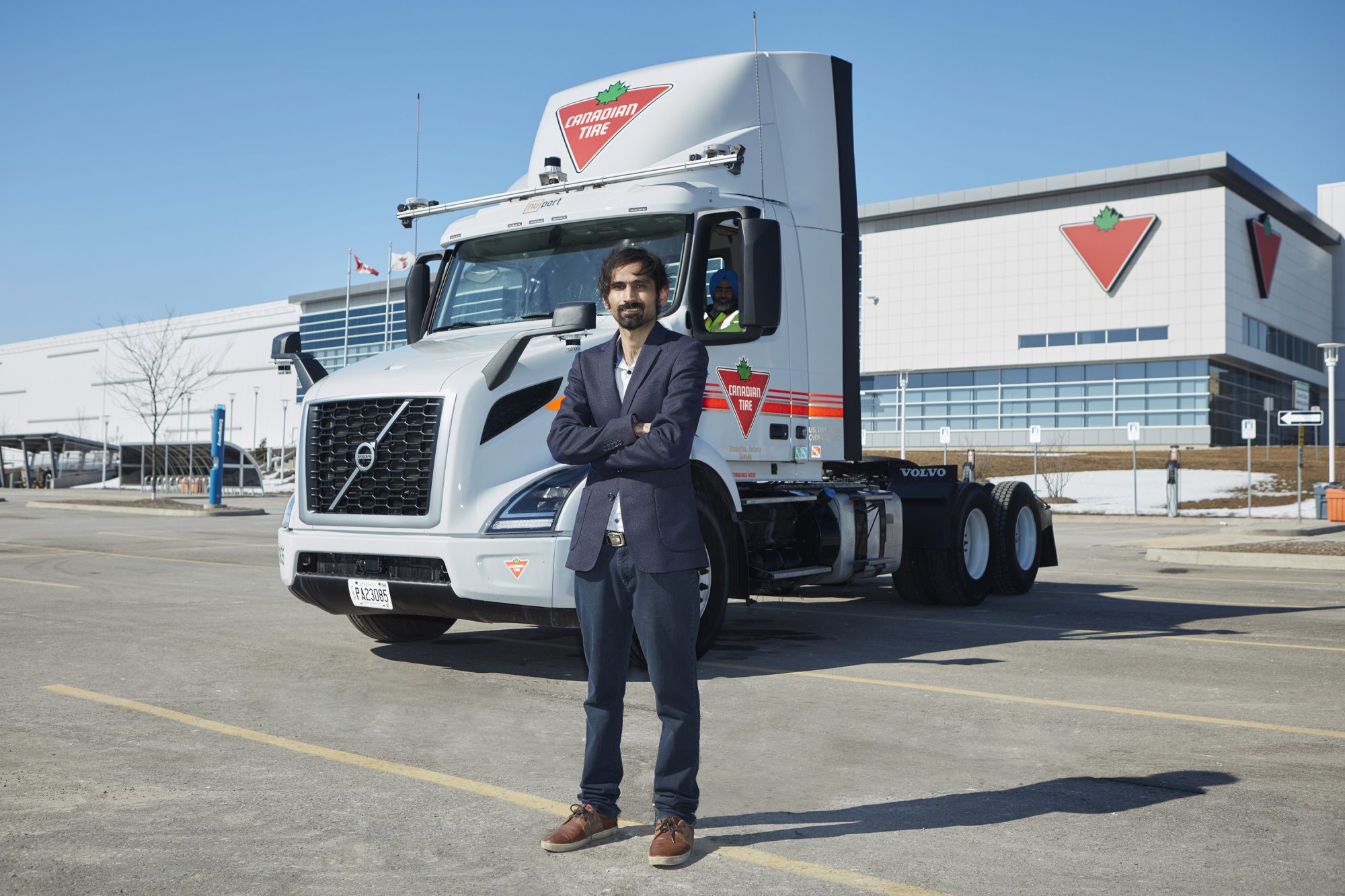 Canadian Tire, Toronto startup and Ontario government invest $3 million in automated trucking tech