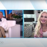 Gwen Stefani Jokingly Invites Ellen to Be Her Maid of Honor, Complete With Mauve Bridesmaid Dress