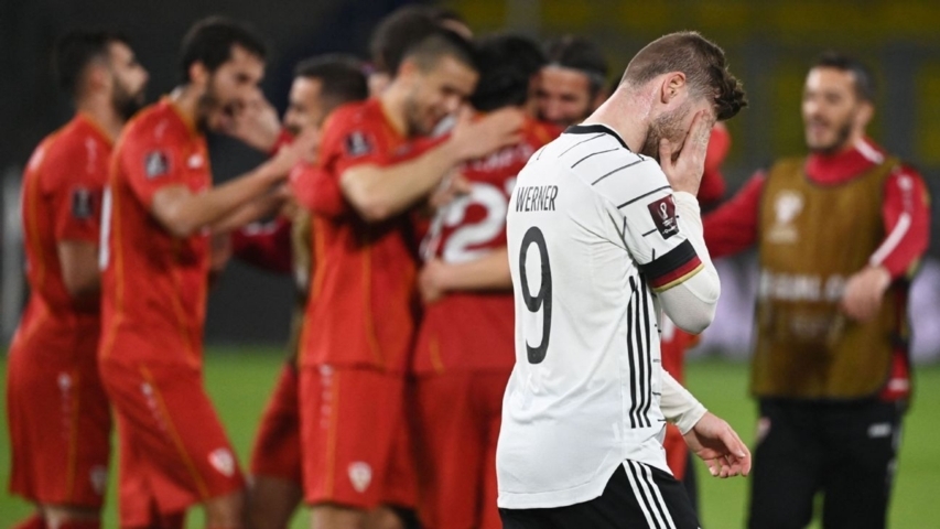 Germany’s Low slams Werner’s flub in shocking loss