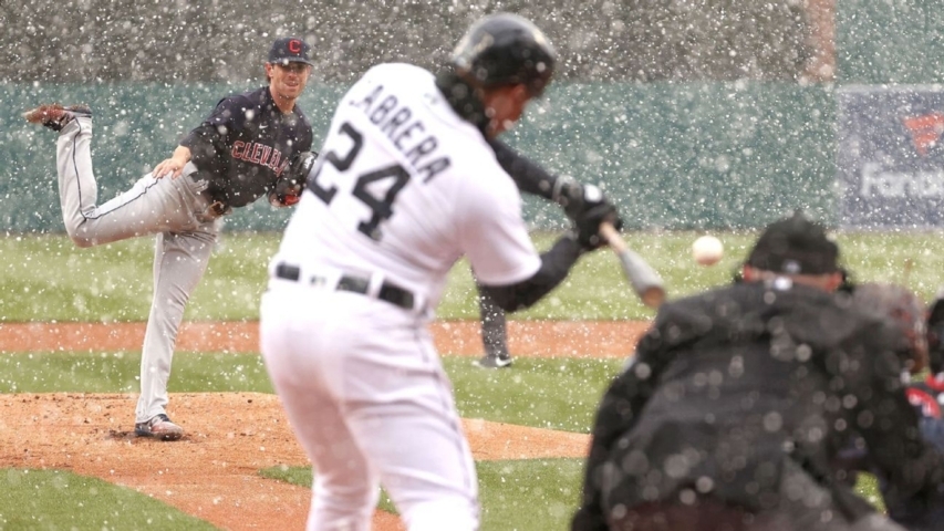 Opening Day takeaways: The Bellinger homer that wasn’t, Cabrera swinging in snow and much more