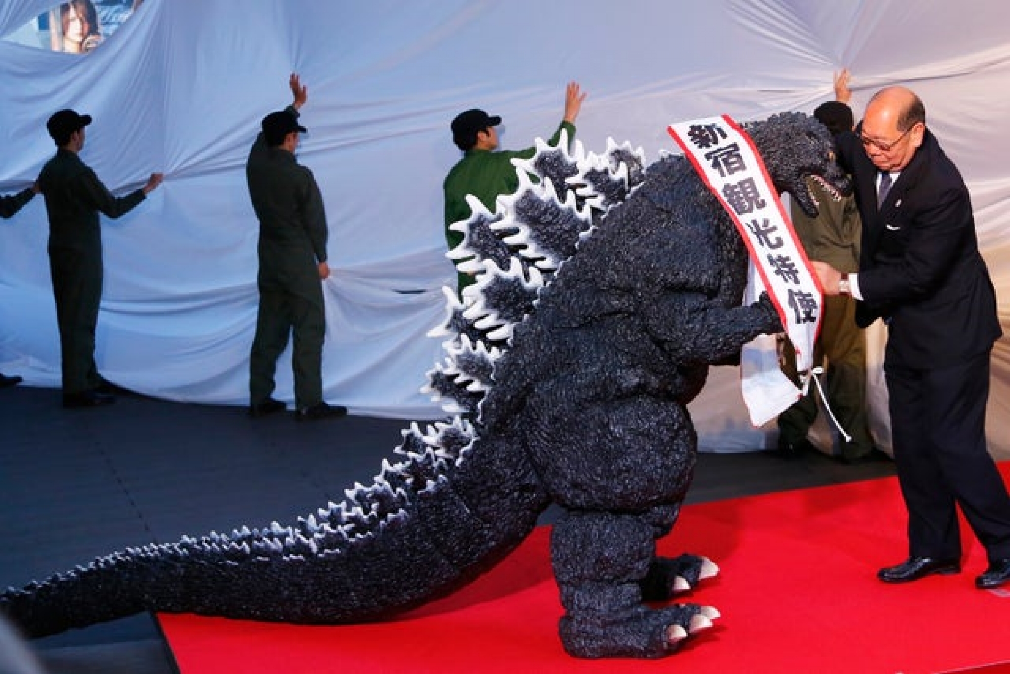 In 2015, Godzilla became an official Japanese citizen and was also employed as a tourism ambassador of japan.