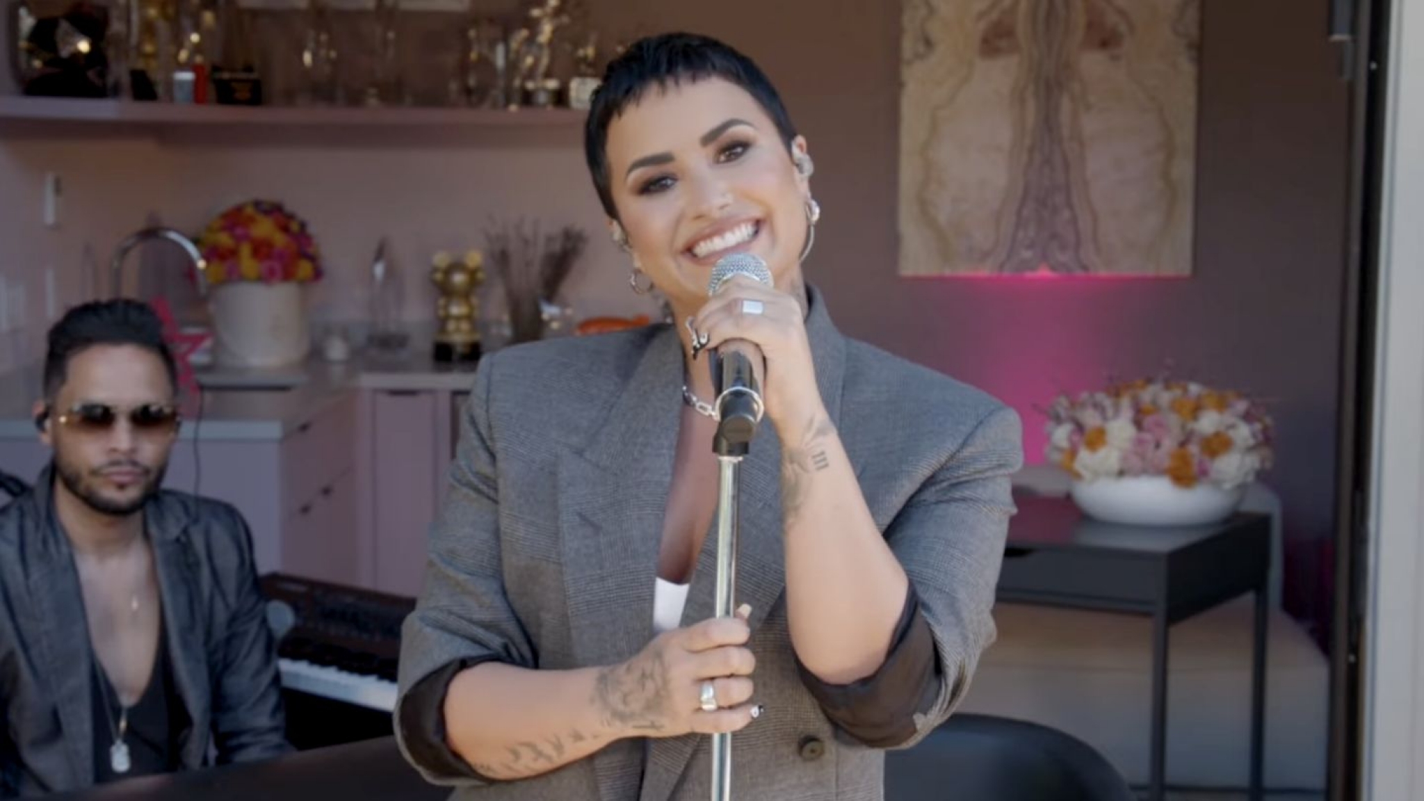 Watch Demi Lovato Sing To Squirrels In NPR Tiny Desk Concert