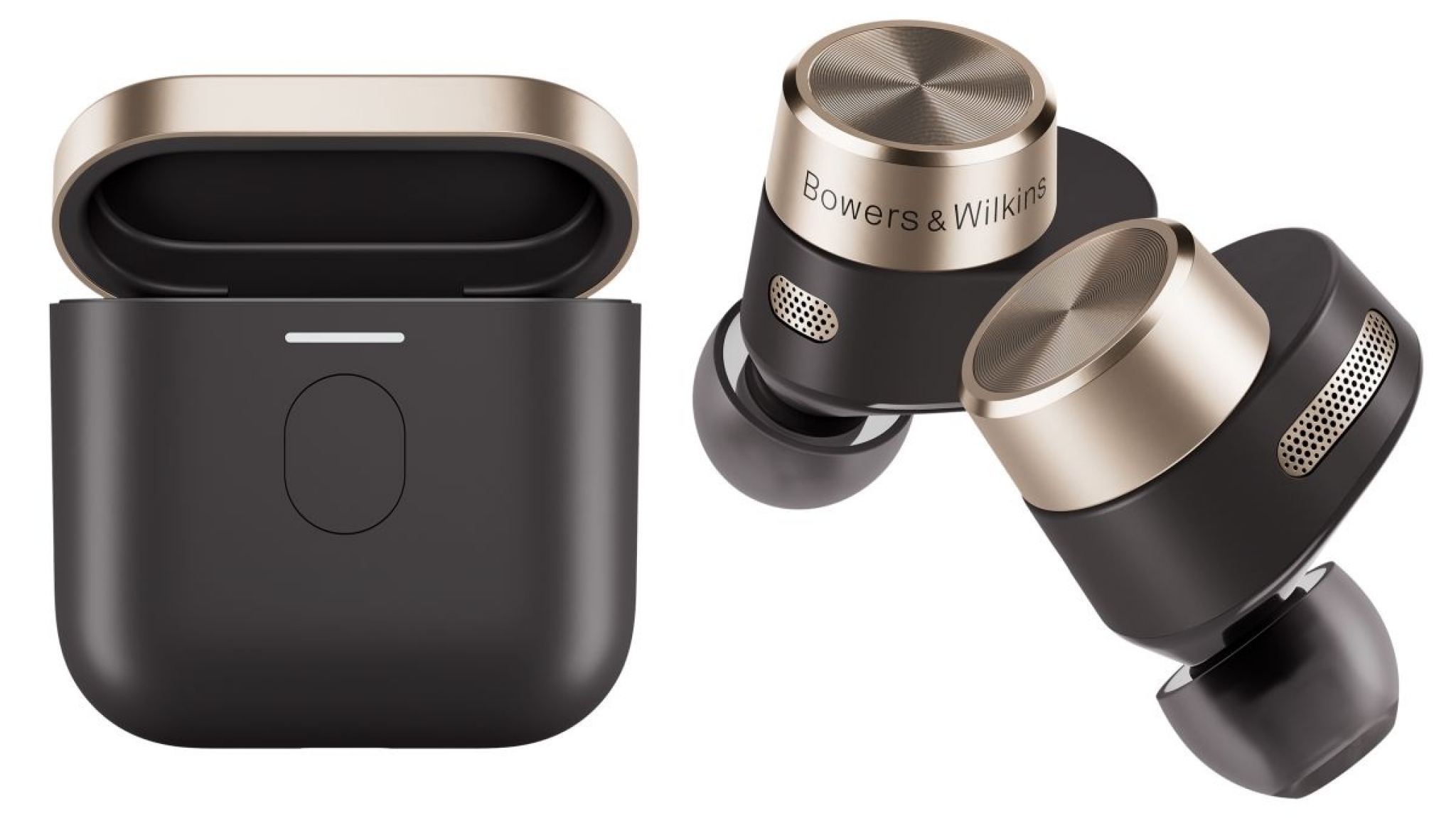 Bowers & Wilkins’ New Wireless Earbuds Can Stream Audio From Devices Without Bluetooth, Including Airplane Seats