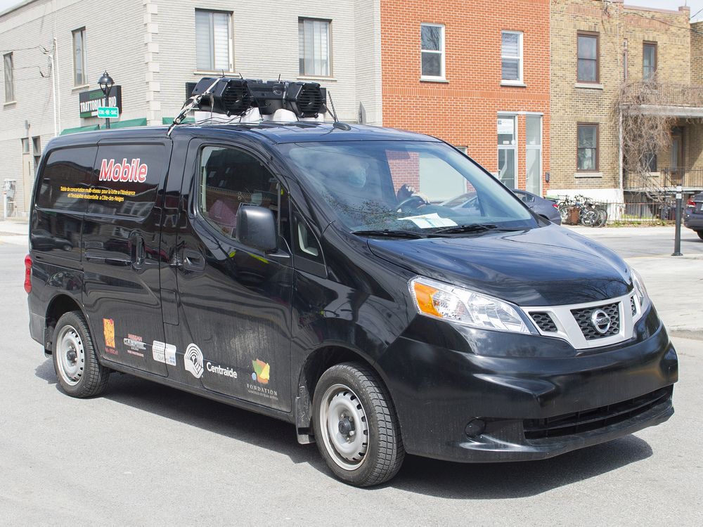 In response to waning demand for vaccines among people 55 and over, a van with loudspeakers was sent through Notre-Dame-de-Grâce on the weekend to announce the availability of mobile vaccination clinics.