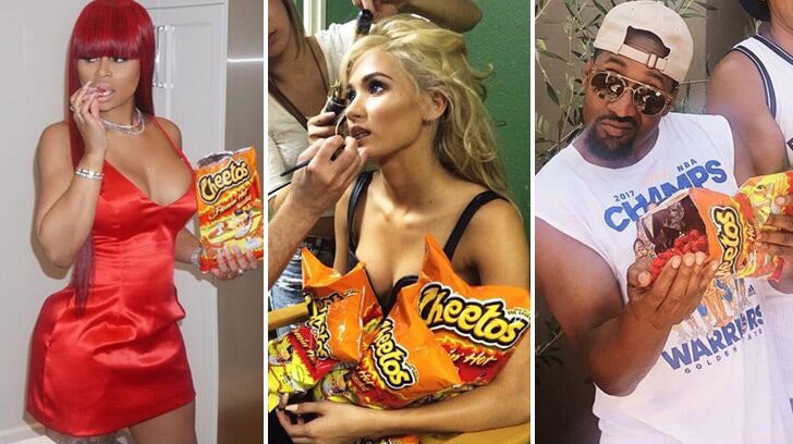 Stars Who Love Cheetos