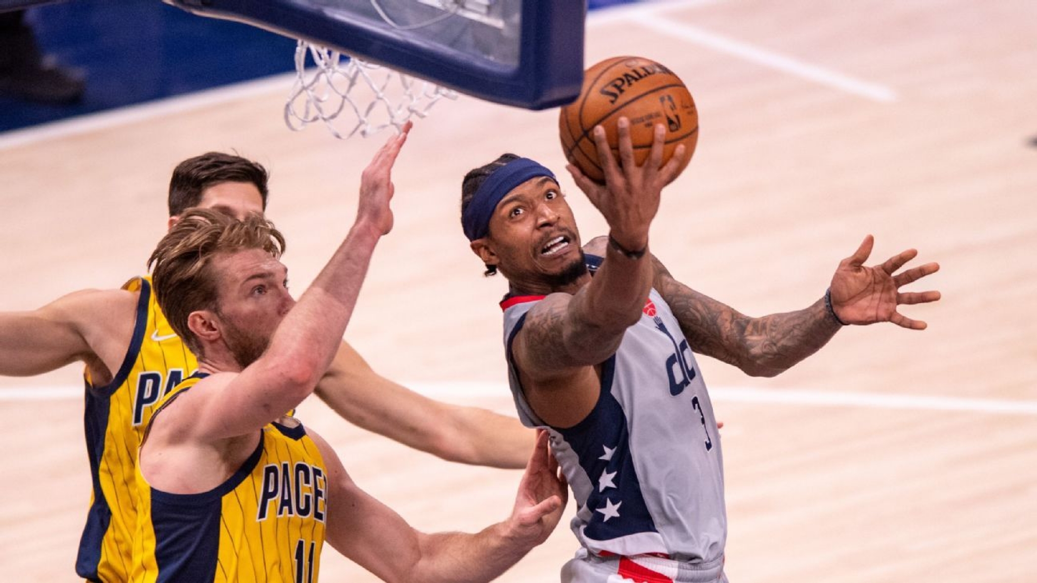 Hamstring, ankle injuries keep Beal from overtime