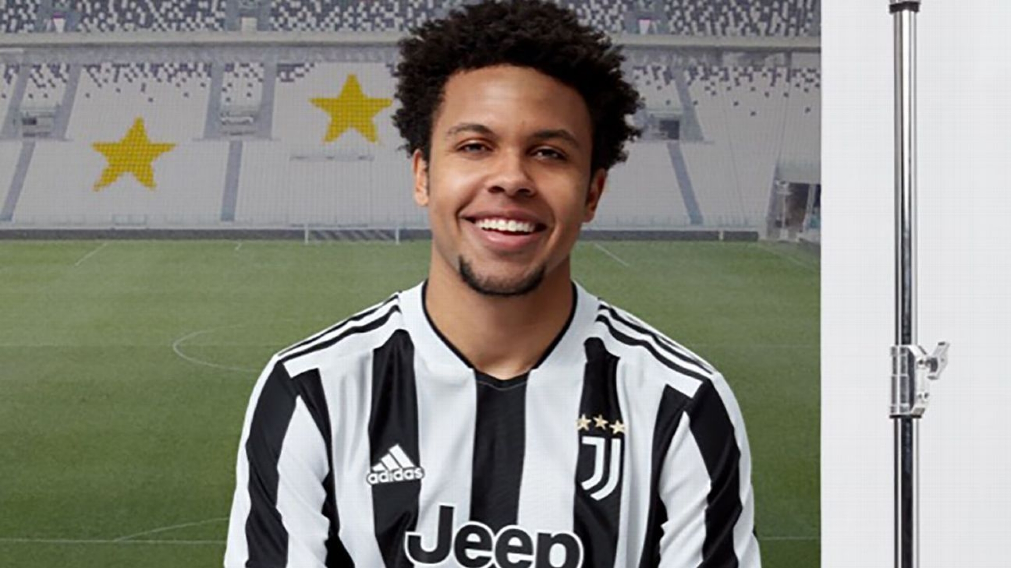 Stars in stripes! McKennie, Ronaldo unveil Juve’s new 2021-22 home kit
