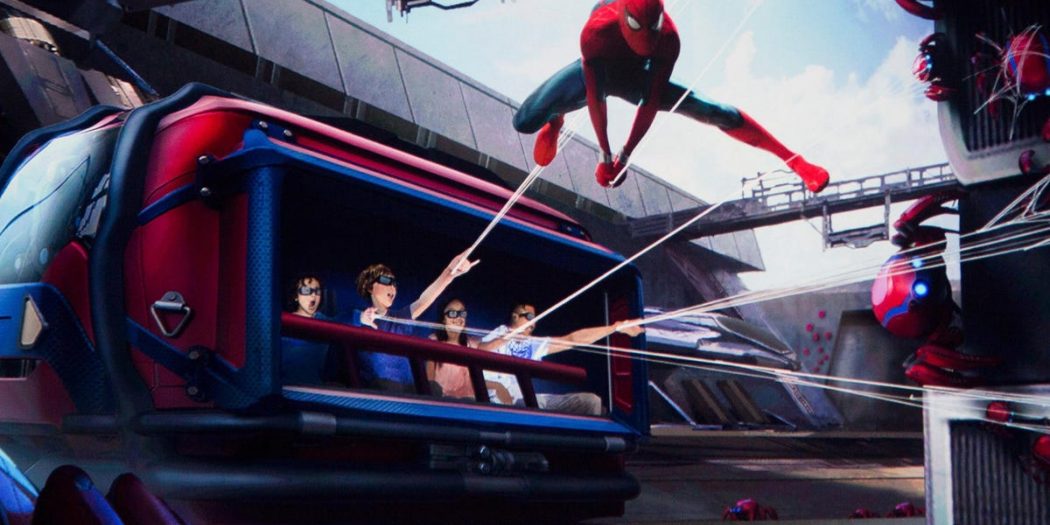 Disney's New Spider-Man Ride Will Allow You to Purchase Upgrades | E