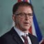 British Columbia Health Minister Adrian Dix and Dr Bonnie Henry, provincial health officer, speak to the media in Vancouver, British Columbia in January last year. Photo: AFP