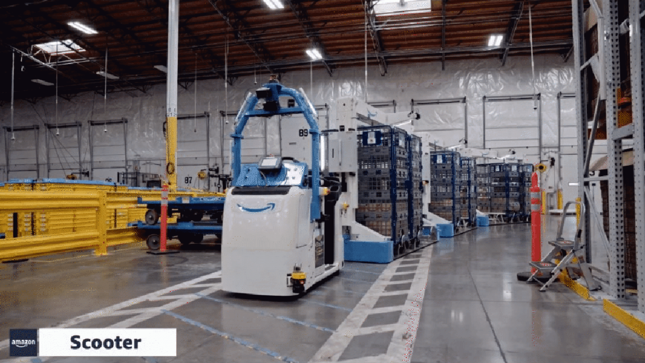 Amazon Unveils Fleet of Cutesy-Named Robots to Make Its Warehouses Less of a Hazardous Hellscape