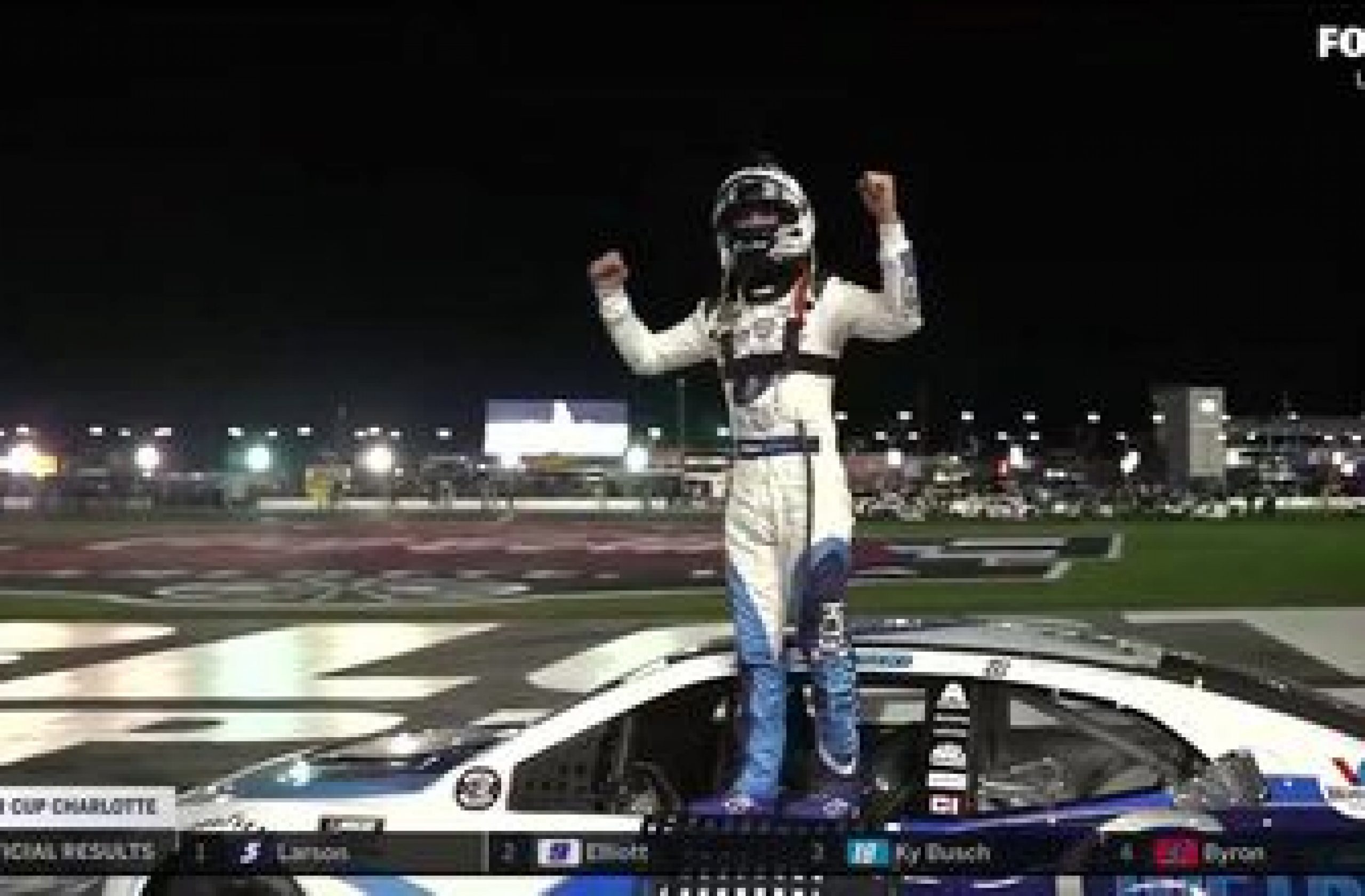 FINAL LAPS: Kyle Larson pulls away from Hendrick teammates for dominating Coke 600 win