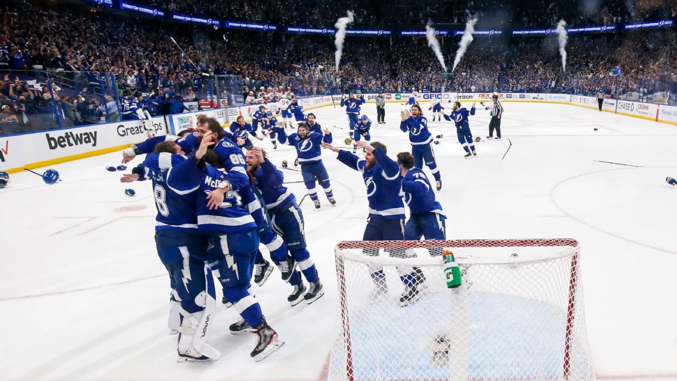 Lightning ‘etched in history’ with Cup repeat