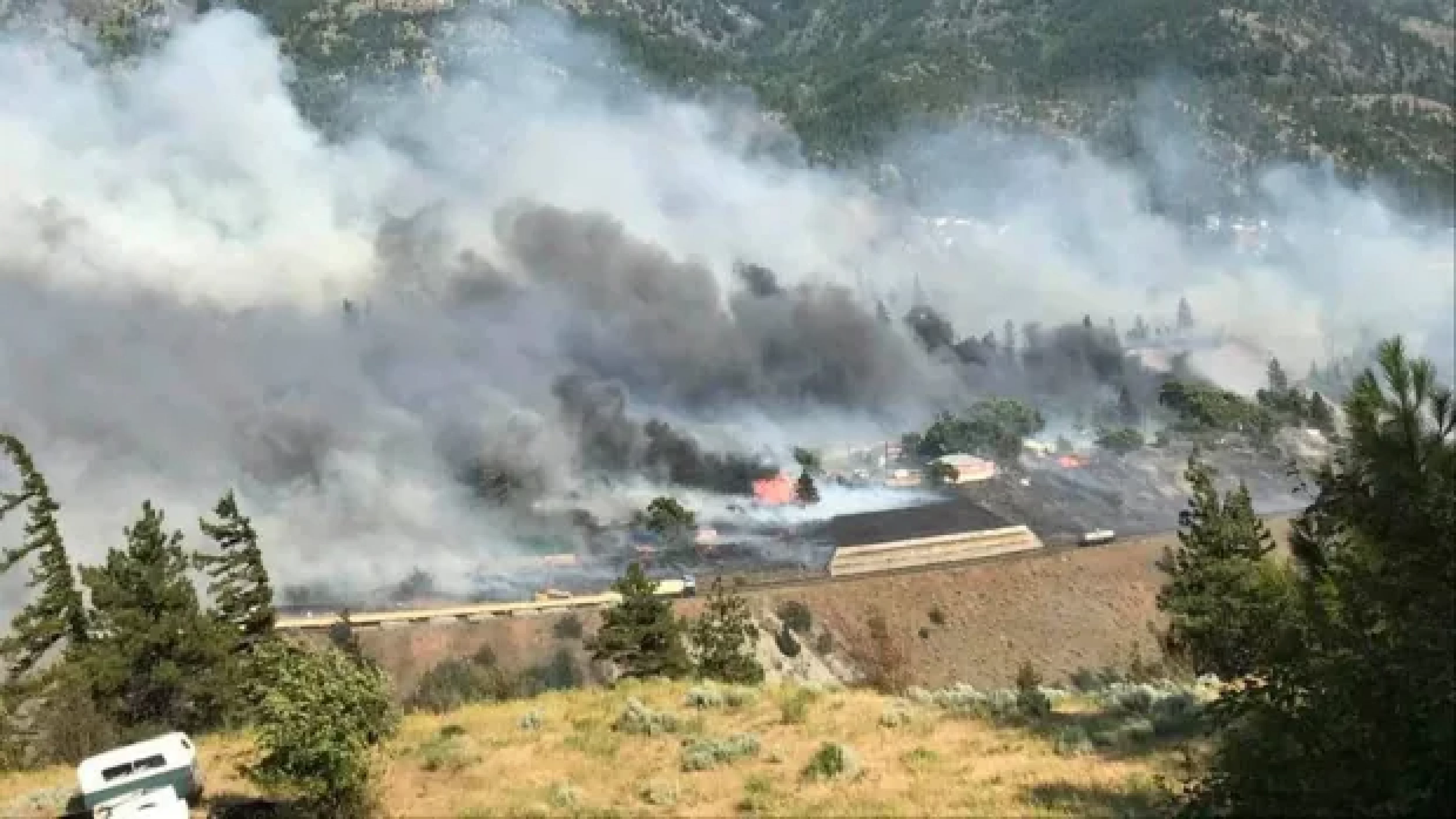 Transportation Safety Board investigates possibility that a train sparked fire in Lytton, B.C.