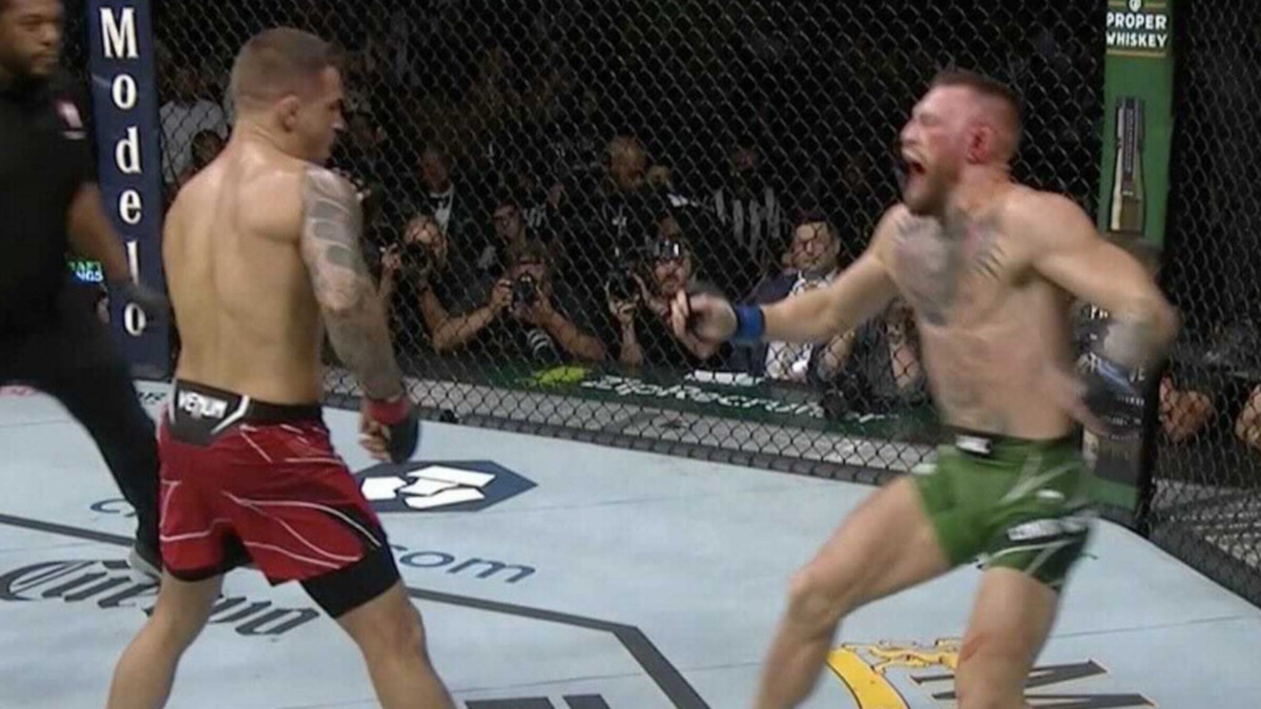 Conor McGregor Breaks Leg, Stretchered Out Of Octagon At UFC 264