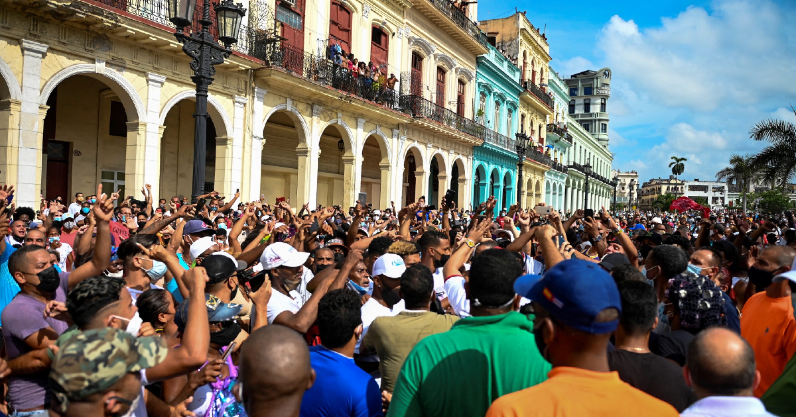 Thousands join rare anti-government protests in Cuba