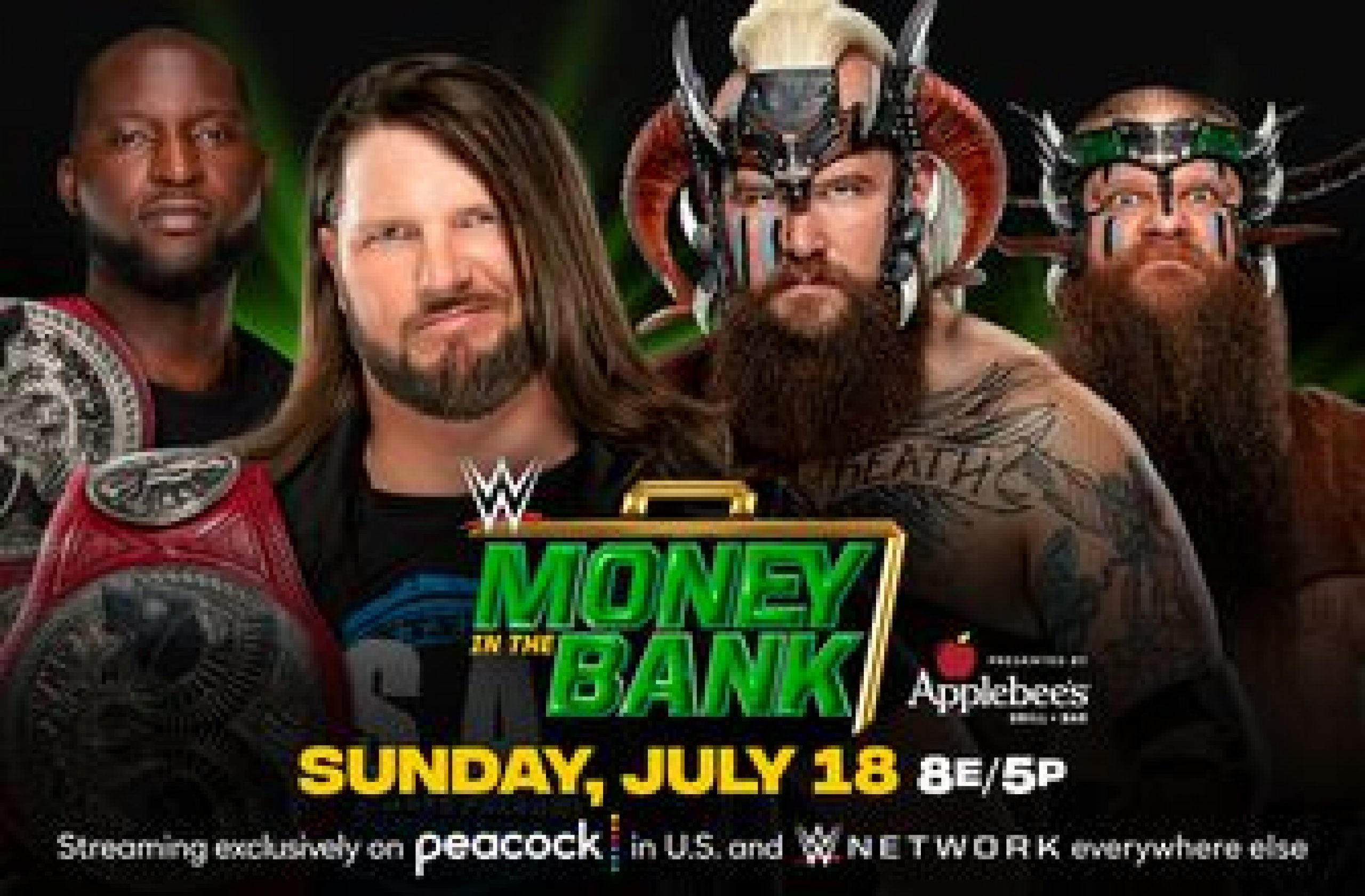 Raw Tag Team Champions AJ Styles & Omos vs. The Viking Raiders