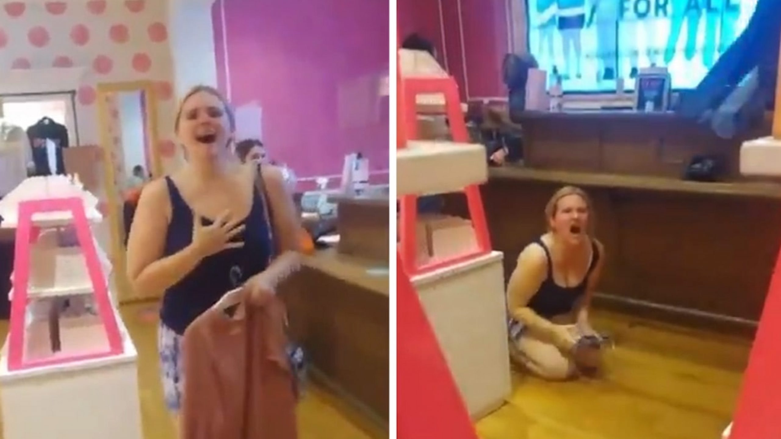 Woman Has ‘Karen’ Freak-Out in Victoria’s Secret as Customer Records Her