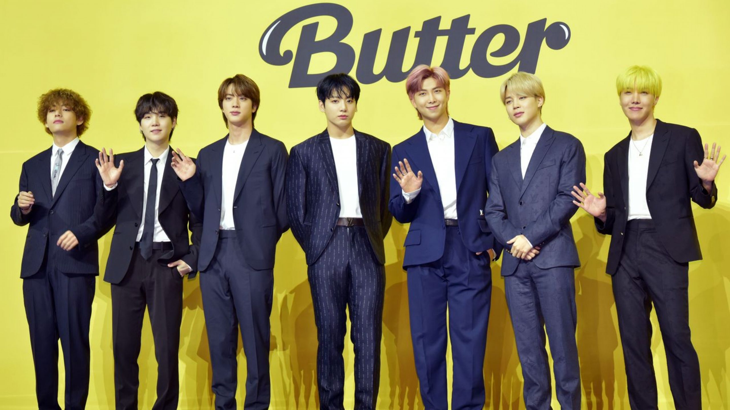 BTS Will Make You Sweat Like That Performing ‘Butter’ On A Massive Bridge