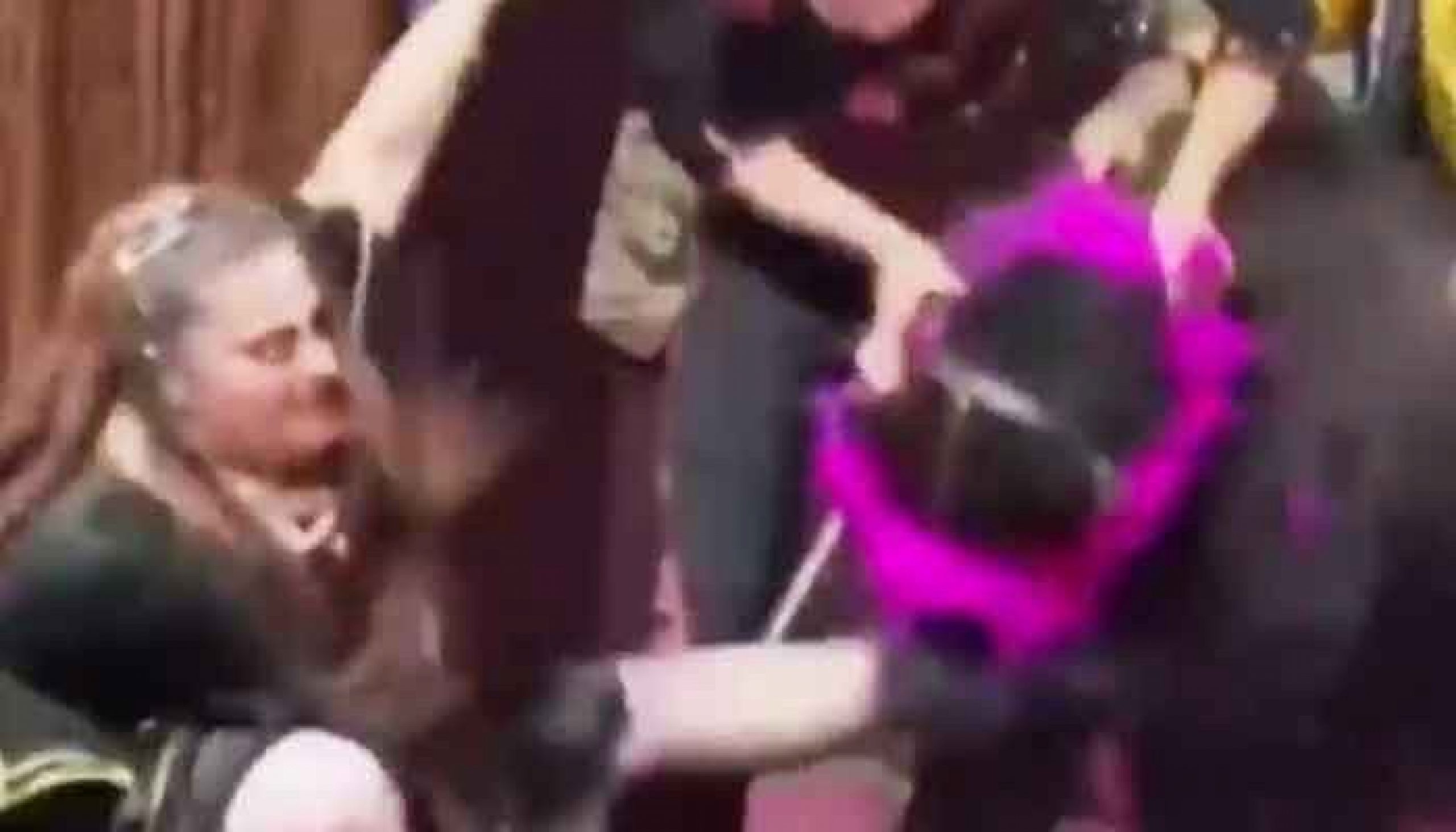 WATCH: Bear attacks female trainer during circus performance in Russia