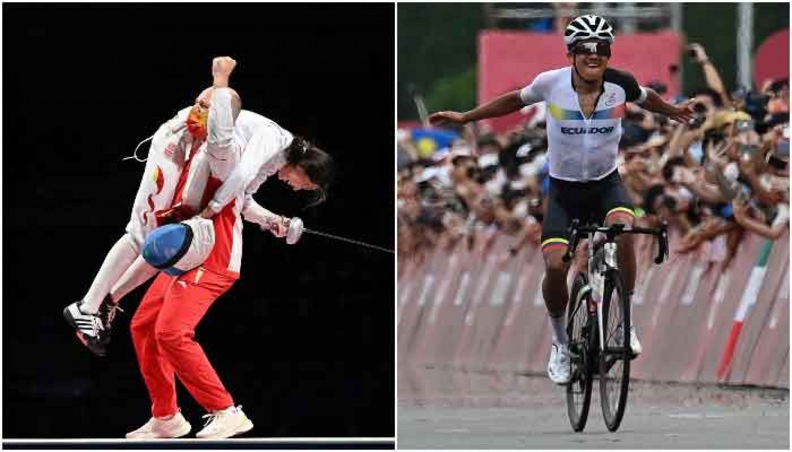 China claim early Olympic golds, Ecuador’s Carapaz wins cycling crown