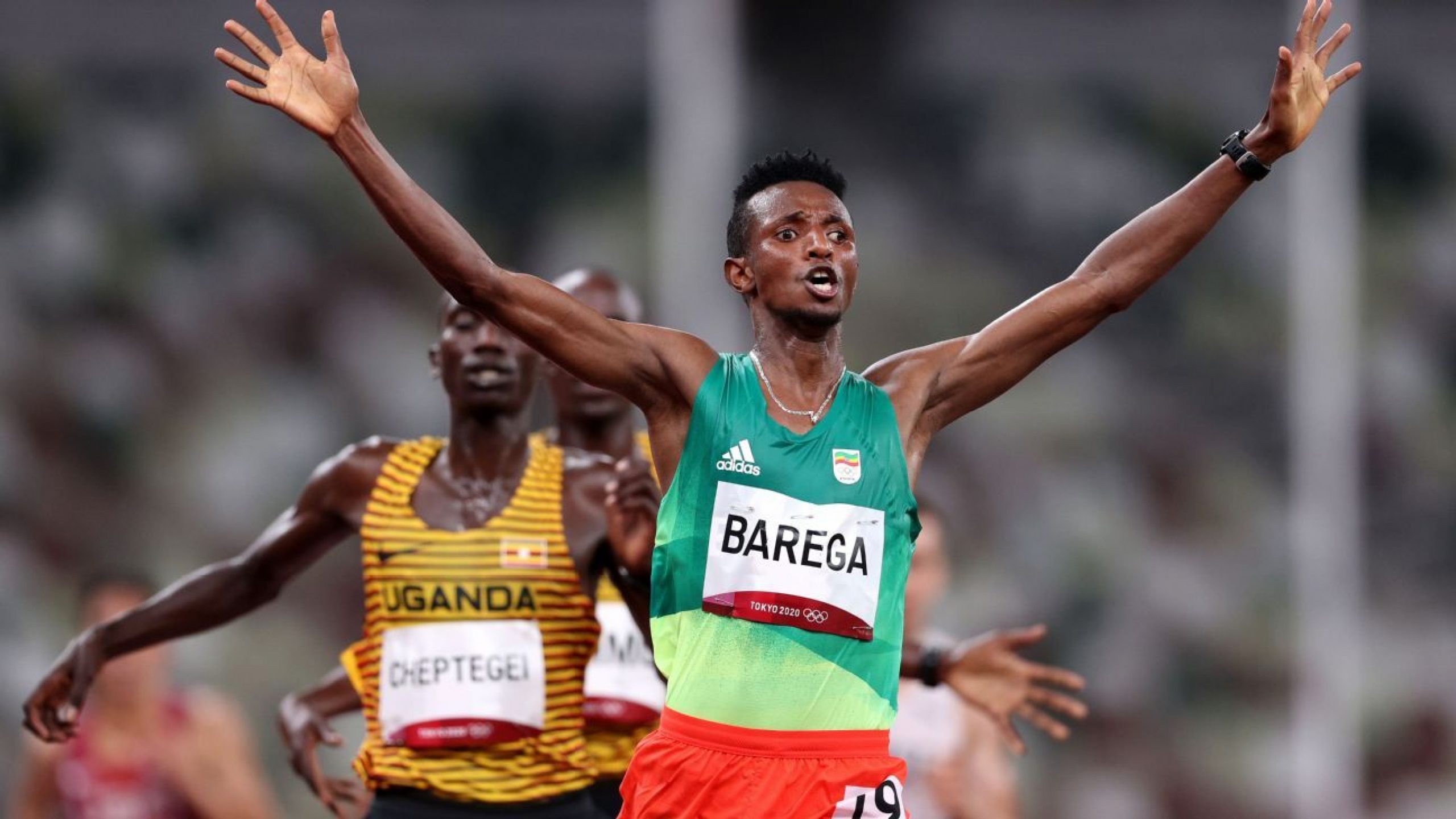 Selemon Barega wins men’s 10,000 metres in all-Africa podium