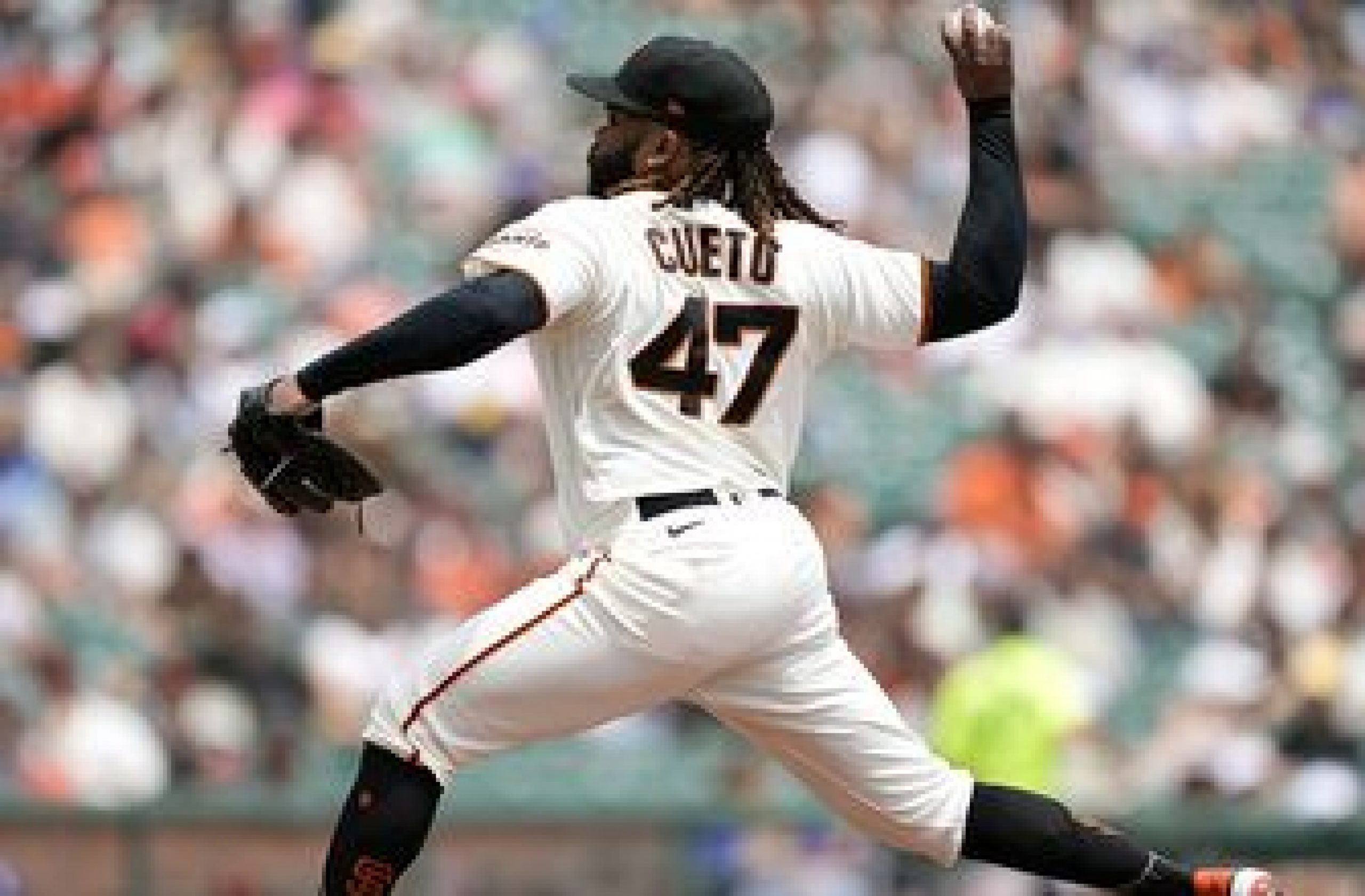 Johnny Cueto blanks Dodgers, 5-0, Giants widen lead in NL West to three games