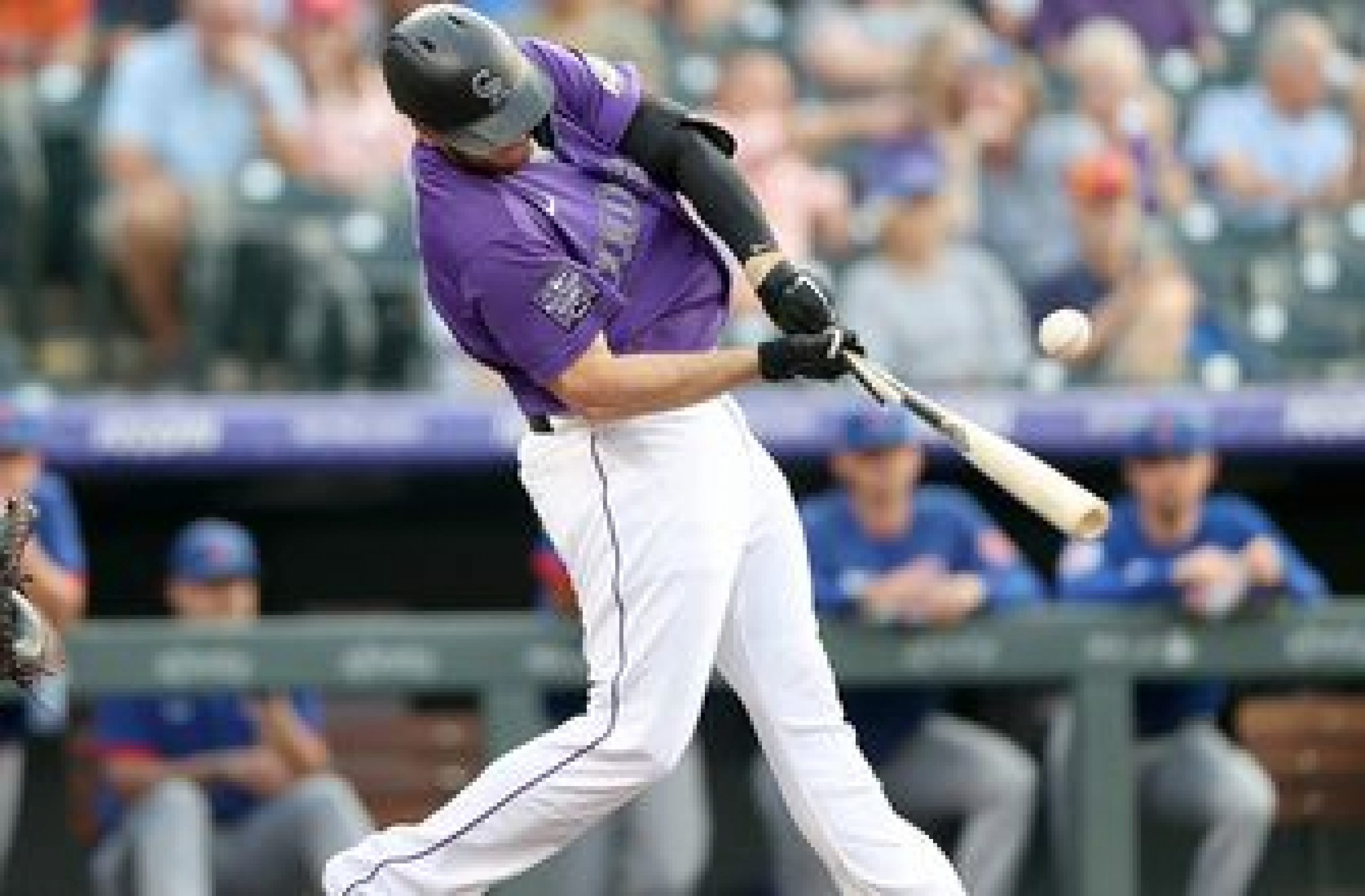 C.J. Cron’s two homers highlight Rockies’ 14-2 pummeling of Marlins
