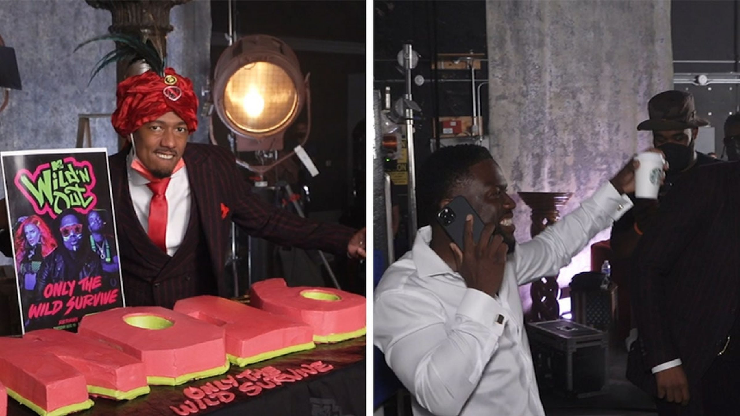 Nick Cannon Surprised with Season 16 Cake for ‘Wild ‘N Out’ Return