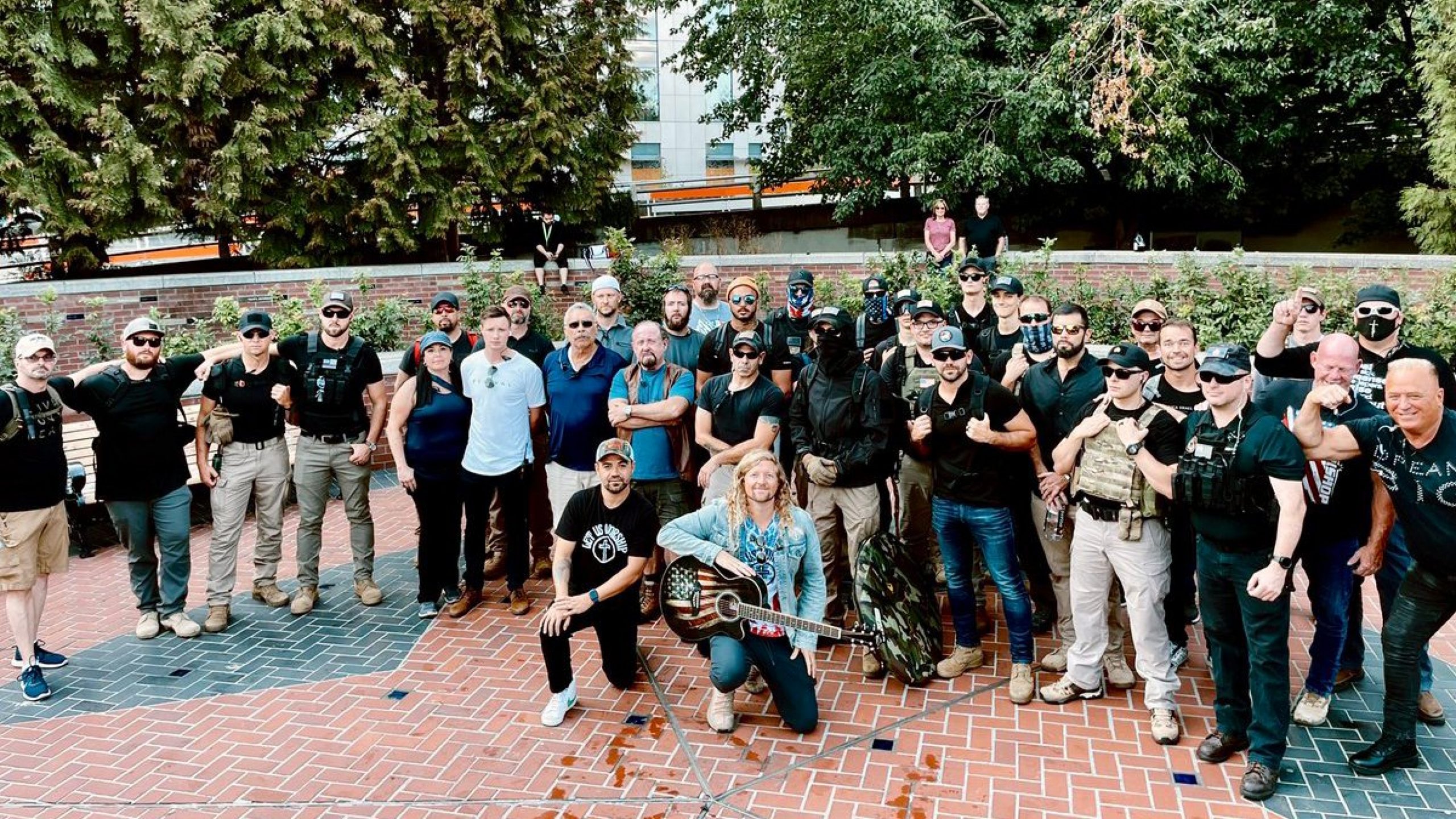 Hate watch groups voice alarm about Sean Feucht’s Portland security volunteers