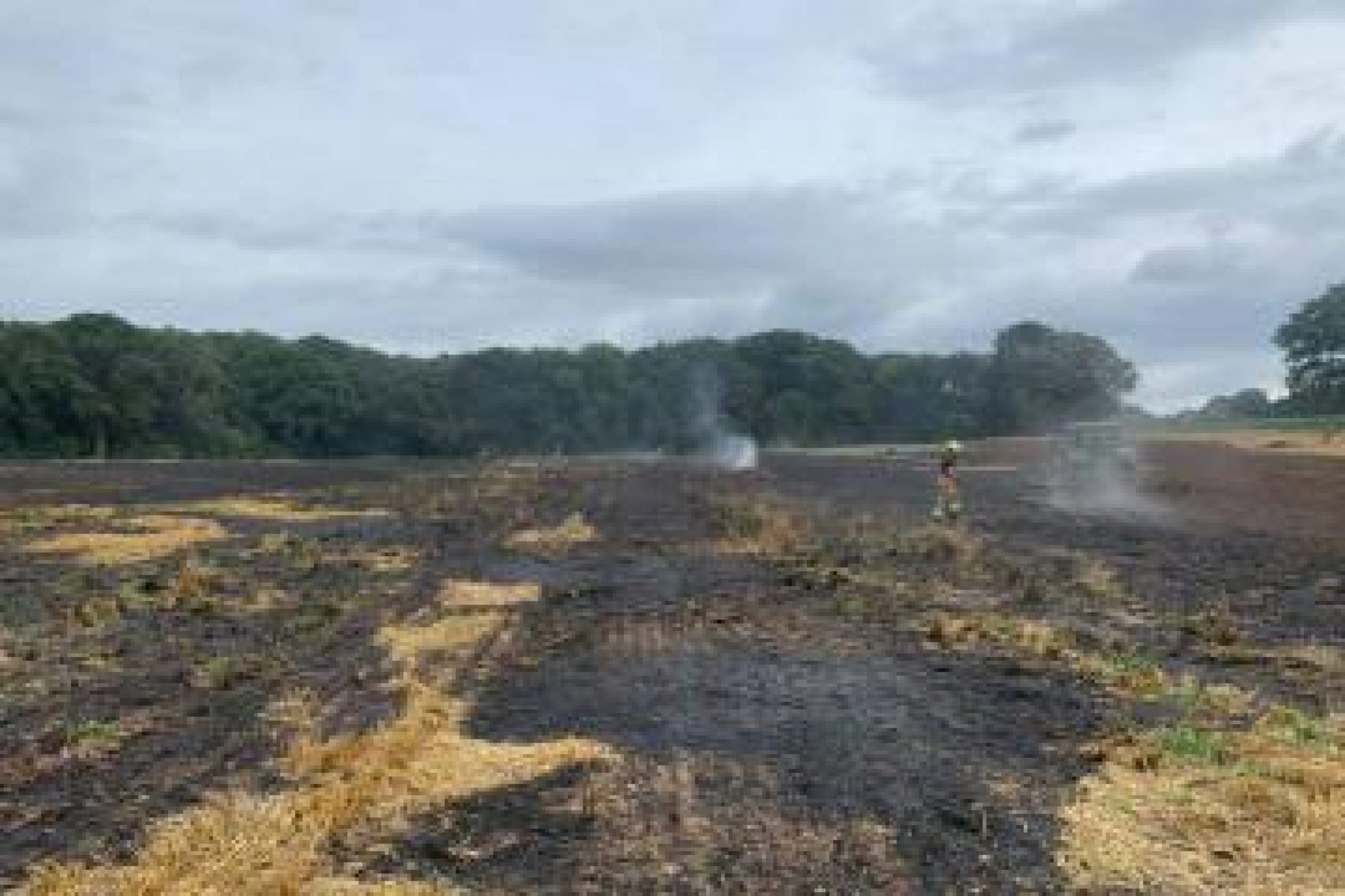 Oxfordshire Firefighters attend farm fire this afternoon in Newbury