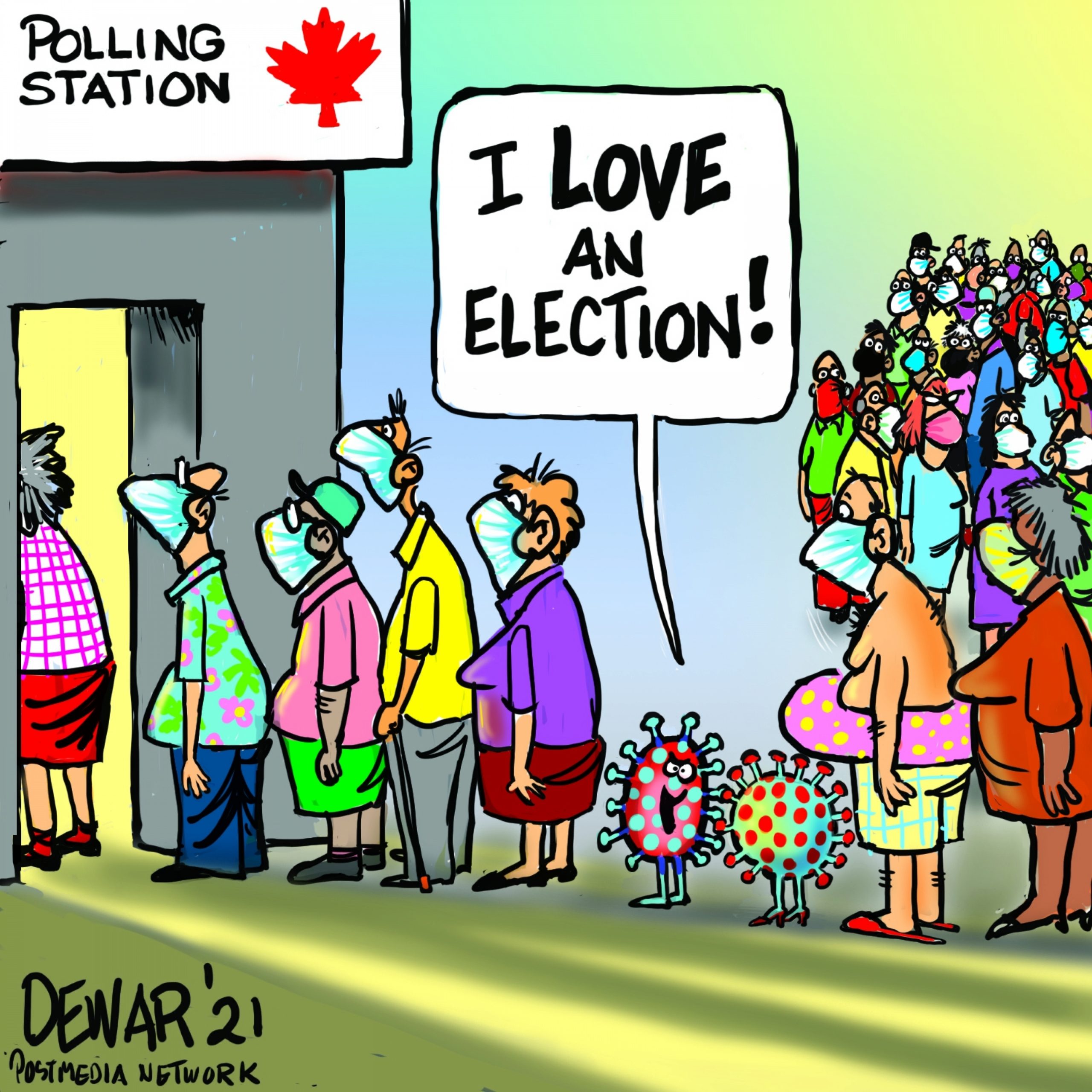 Sue Dewar cartoon, Aug. 18, 2021