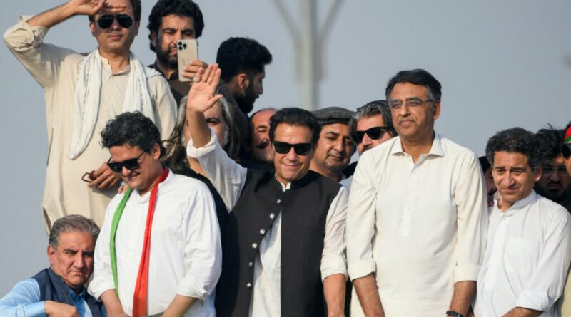 Pakistan’s ex-PM Imran Khan issues election ultimatum after protest march