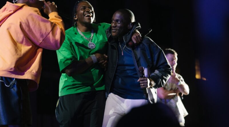 Pharrell Brings Clipse, Justin Timberlake to the Stage at Something in the Water Festival