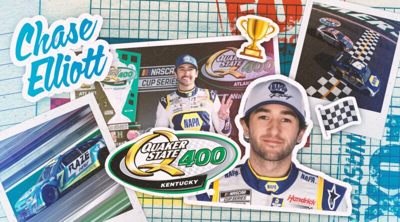 Chase Elliott logs home-state victory at Atlanta Motor Speedway