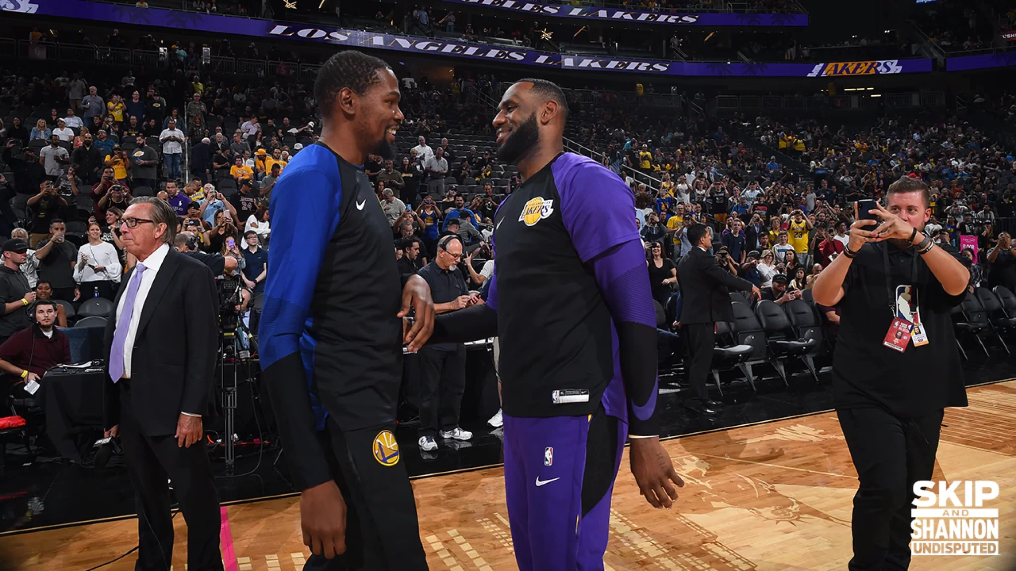 Should Lakers trade LeBron James to Nets for Kevin Durant? | UNDISPUTED