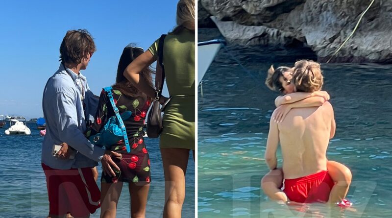 Ansel Elgort Makes Out with Woman in Italy Amid Breakup Rumors with GF