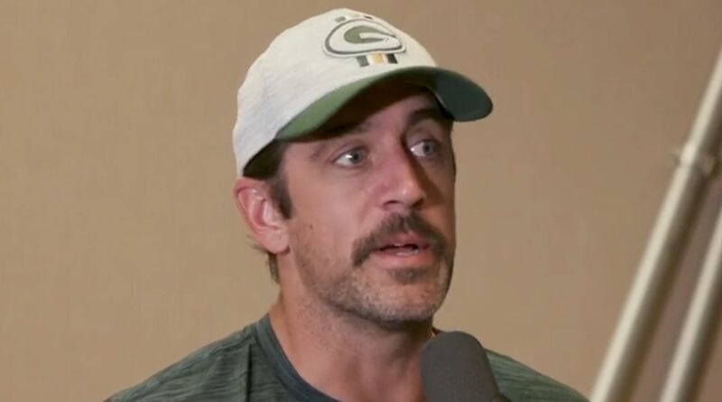 Aaron Rodgers Balks At COVID Death Joke, ‘I Don’t Find That Part Funny’
