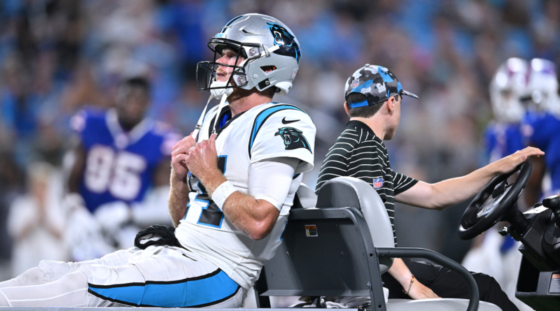 Panthers’ Sam Darnold to miss ‘at least’ 4 weeks due to ankle injury