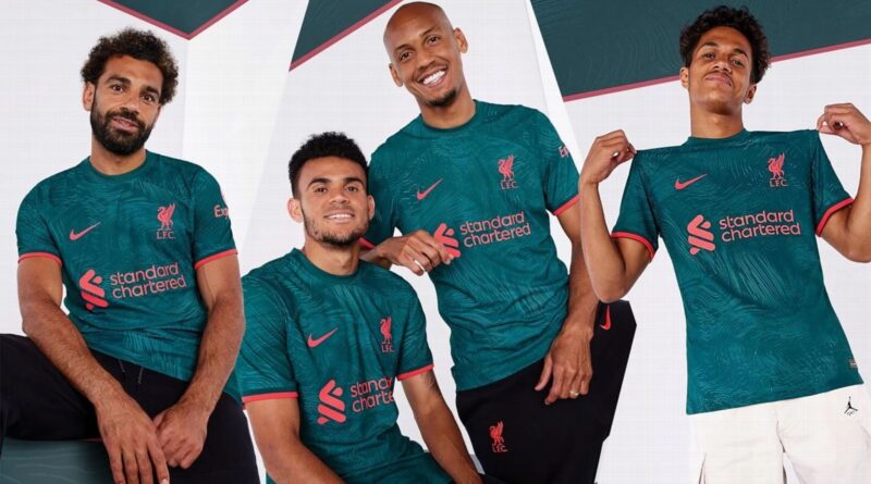 Liverpool unveil new third kit inspired by European success